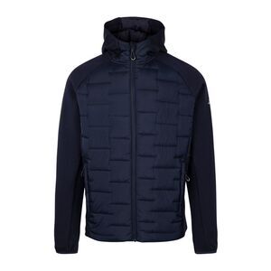 Trespass Mens Heber Hybrid Hoodie / Navy